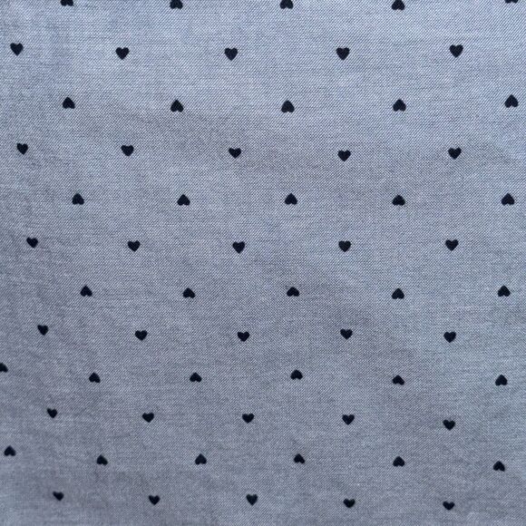 J.Crew Re-Imagined Shirt Men's Large Blue Heart Print Cotton Casual Button-Down - Picture 4 of 8